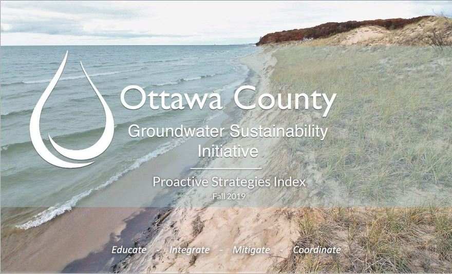 Ottawa County Groundwater Sustainability Initiative: Proactive Strategies Index